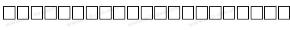 BARRAGE Regular字体转换